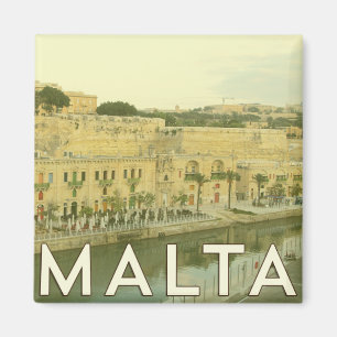 Vintage Malta Magnet