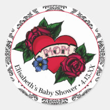 Vintage Mama Tattoo Gefallen Sticker