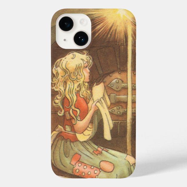 Vintage Märchen, Aschenputtel und Märchenmutter Case-Mate iPhone Hülle (Rückseite)