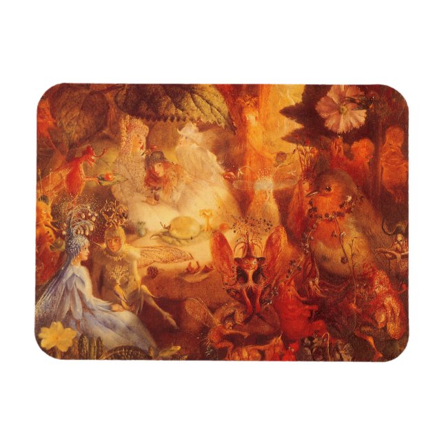 Vintage Märchen Der Gefangene Robin von Fitzgerald Magnet (Horizontal)