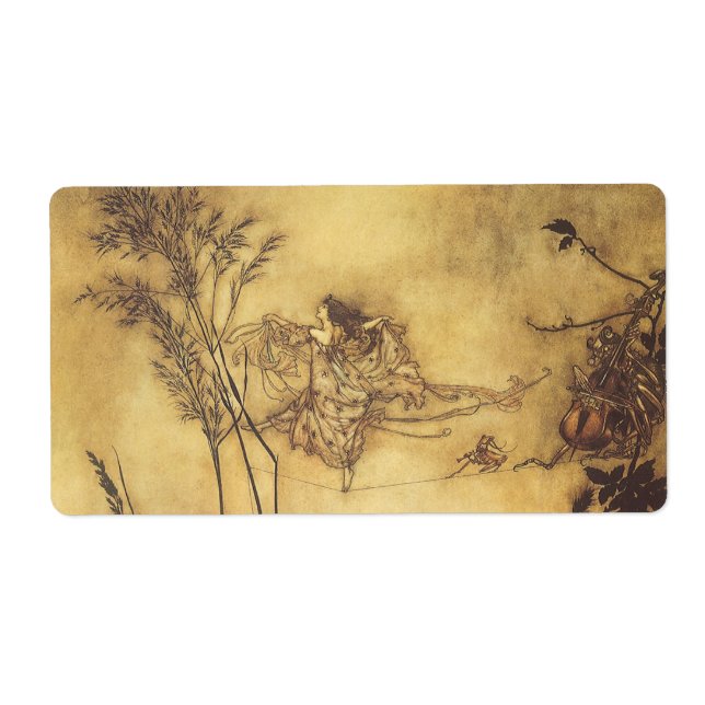 Vintage Märchen, Fairy's Tightrope von Rackham (Vorne)