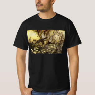 Vintage Märchen, Gruppe von Arbeitern von Rackham T-Shirt