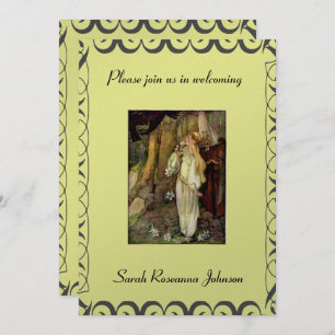 Vintage Märchendusche Einladung