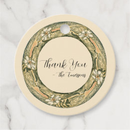 Vintage Märchenhochzeit Geschenkanhänger