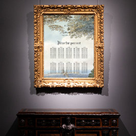 Vintage Märchenschloss Poster