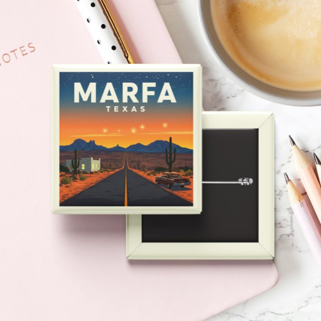 Vintage Marfa Texas Button (Von Creator hochgeladen)