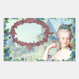 Vintage Marie Antoinette Aufkleber
