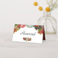 Vintage Marsala Red Floral Wedding vorbehalten