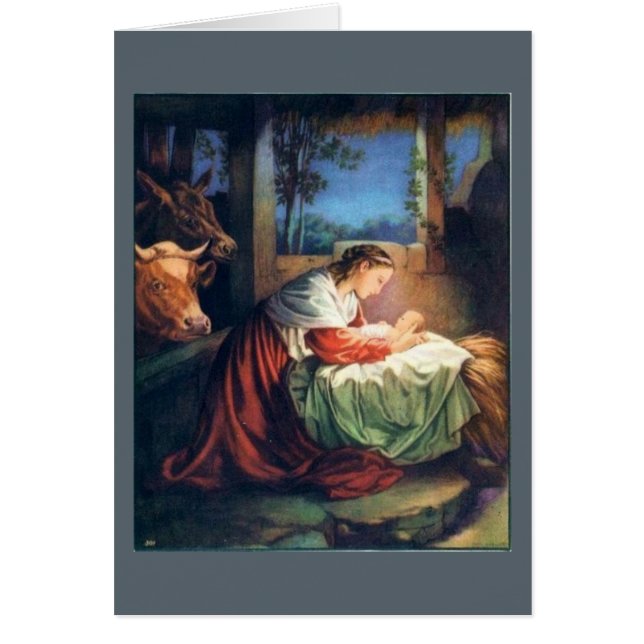 Vintage Mary und Baby Jesus (Vorne)