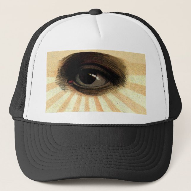 Vintage Masonic Supreme, alles zu sehen Auge Truckerkappe (Vorderseite)