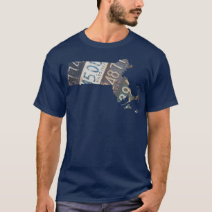 Vintage Massachusetts License Teller T-Shirt