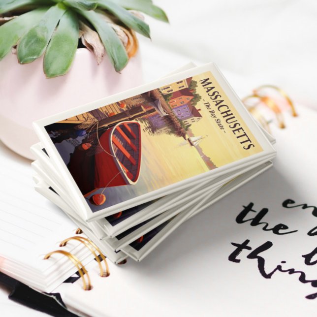 Vintage Massachusetts Magnet (Von Creator hochgeladen)