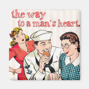 Vintage Matrose Magnet