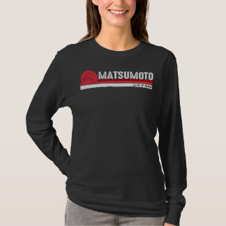 Vintage Matsumoto Japan Souvenir Asienliebhaber Mä T-Shirt