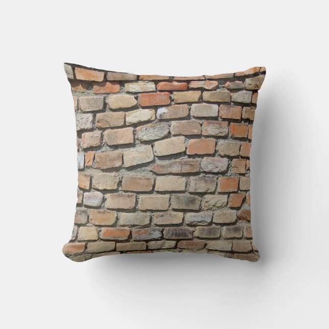 Vintage Mauer Kissen (Vorderseite)