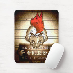 Vintage-Maustastaturunterlage Mr. Hahn Mousepad