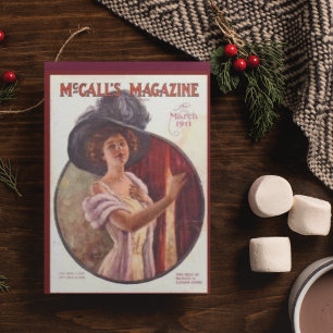 Vintage McCalls Magazin März 1911 Postkarte