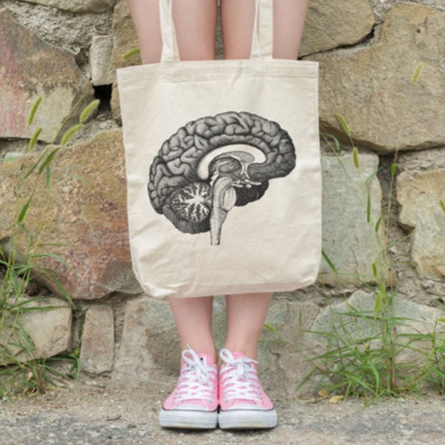 Vintage medizinische Anatomie zur Veranschaulichun Tragetasche (Von Creator hochgeladen)