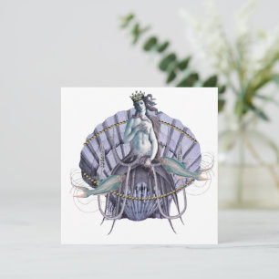 Vintage-Meereshexen-Collage-Quadratische-Flachkart