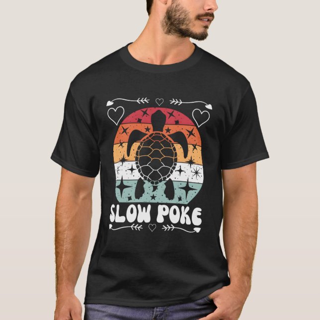 Vintage Meeresschildkröte T-Shirt (Vorderseite)