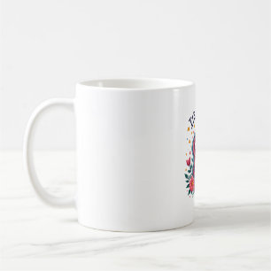Vintage Mein 8. Geburtstag Einhorn Regenbogen Flor Kaffeetasse