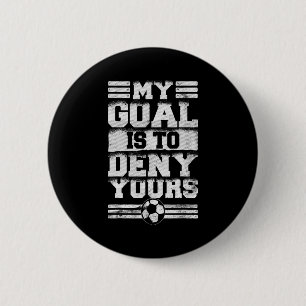 Vintage Mein Ziel ist es, Ihres zu verneinen Retro Button