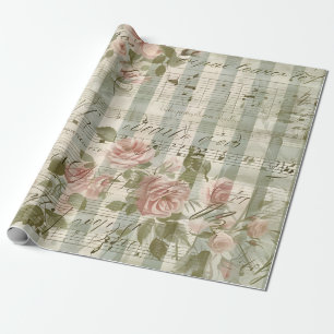 Vintage Melodie Geschenkpapier