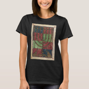 Vintage Menora, Fest der Lichter Frohes Chanukka T-Shirt