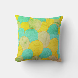 Vintage Mermaid-Skala Throw-Kissen Kissen