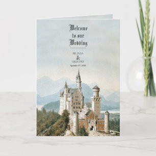 Vintage Messe Schloss Montebello Programm