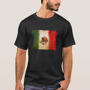 Vintage mexikanische Flagge T-Shirt