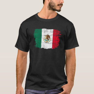 Vintage-Mexiko-Flagge für Mexikaner T-Shirt