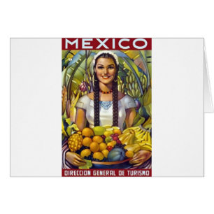 Vintage Mexique Travel Tourisme Publicité