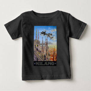 Vintage Milano Reise Baby T-shirt