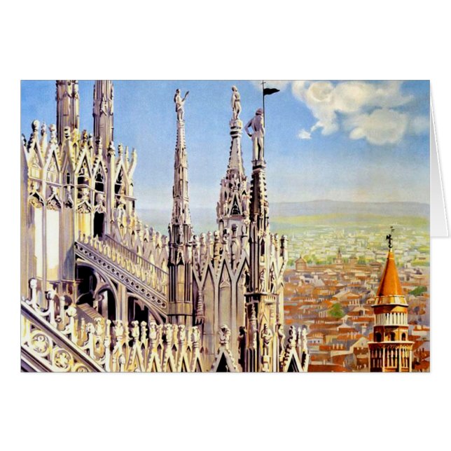 Vintage Milano Travel (Vorderseite (Horizontal))