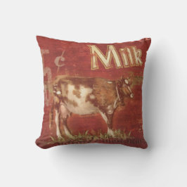 Vintage Milch Kissen