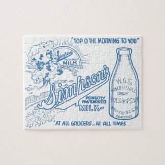Vintage Milchwerbung