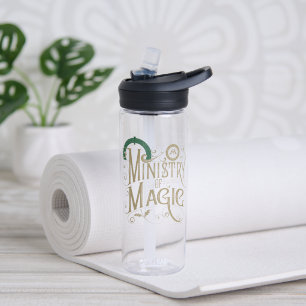 Vintage MINISTERIUM FÜR MAGIE™ Grafik Trinkflasche