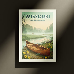 Vintage Missouri Postkarte