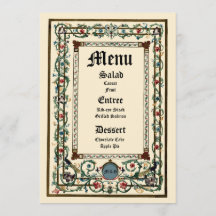 Vintage "mittelalterliche" illuminierte Hochzeit