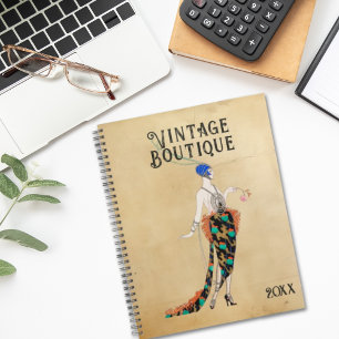 Vintage Mode Boutique Seamstress Elegantes Retro Planer