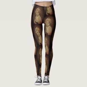 Vintage Mode Ladys Leggings