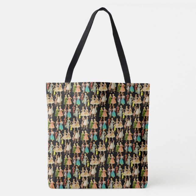 Vintage Mode Tasche (Vorderseite)
