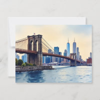 Vintage Moderne Brooklyn Bridge, NYC 🇩🇪❣️🇩🇪