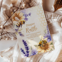 Vintage Mommy to Bee Yellow Lila Diapper Raffle