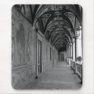 Vintage Monaco Fürstenpalast Hercule Galerie Mousepad