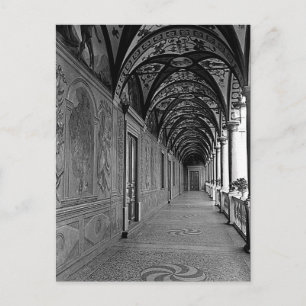Vintage Monacos Fürstenpalast Hercule Galerie Postkarte