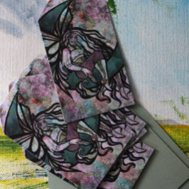 Vintage Mönchsgöttin Geschenkanhänger