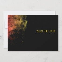 Vintage monochrome Grunge-Schmieren-Kunst Einladung