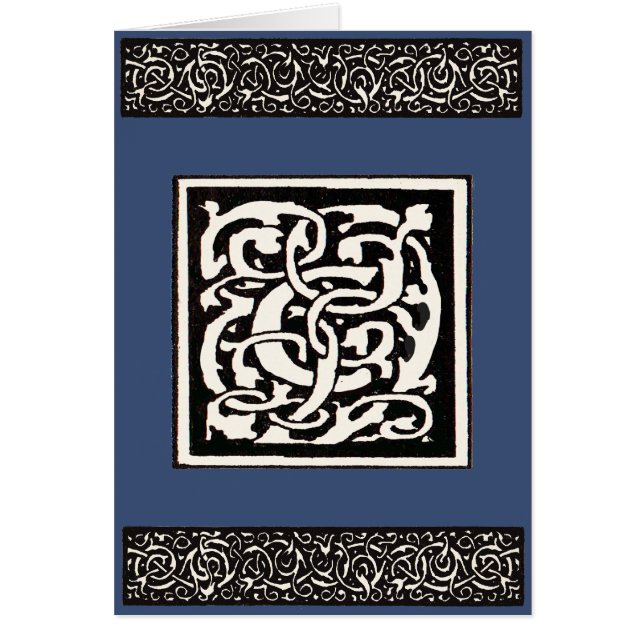 Vintage Monogram C Art Nouveau Letter (Devant)